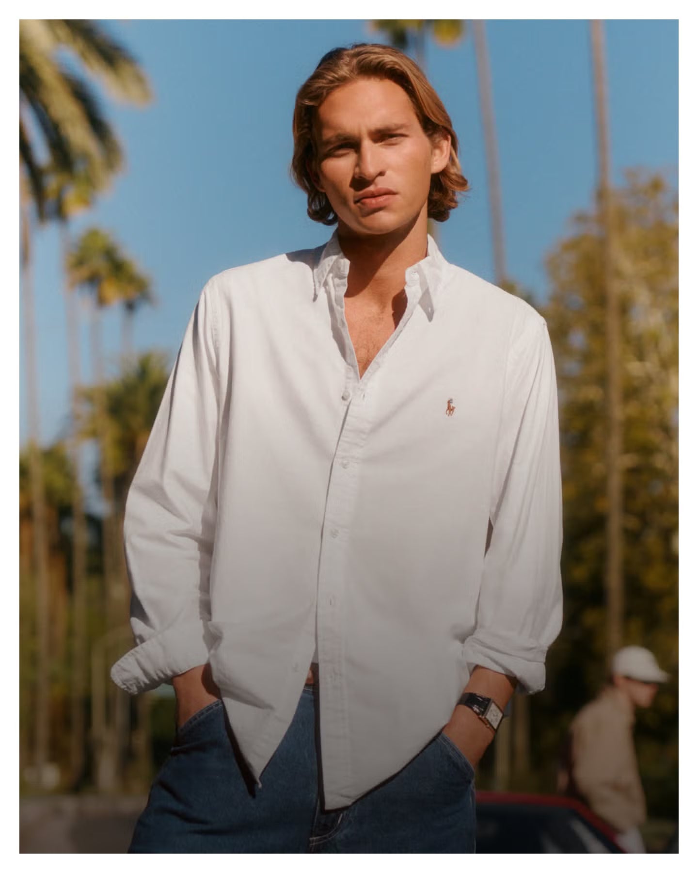 CAMISA POLO RALPH LAUREN BLANCA