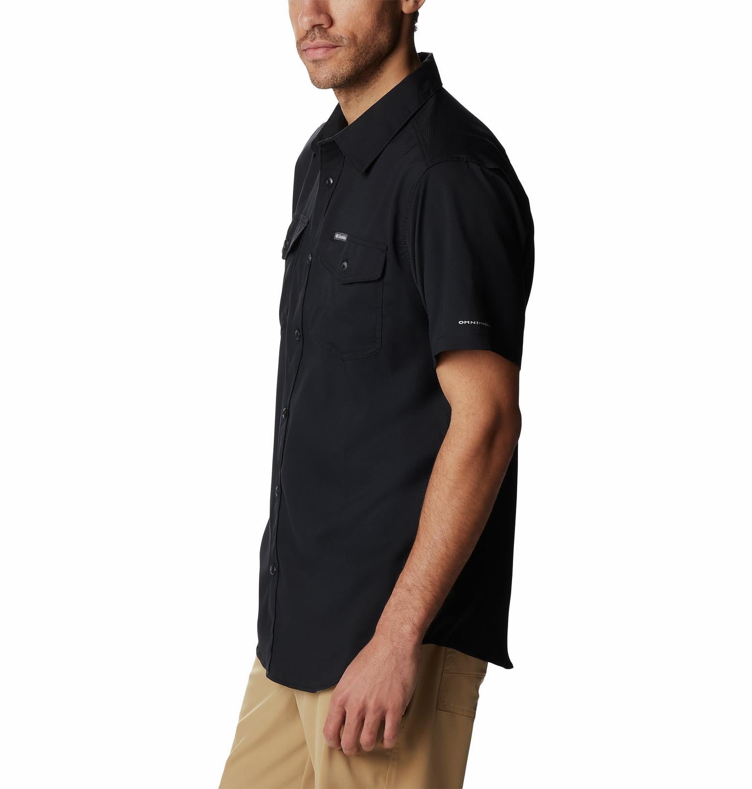 CAMISA COLUMBIA UTILIZER ll NEGRO