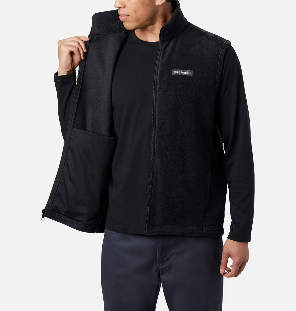 CHALECO COLUMBIA POLAR NEGRO