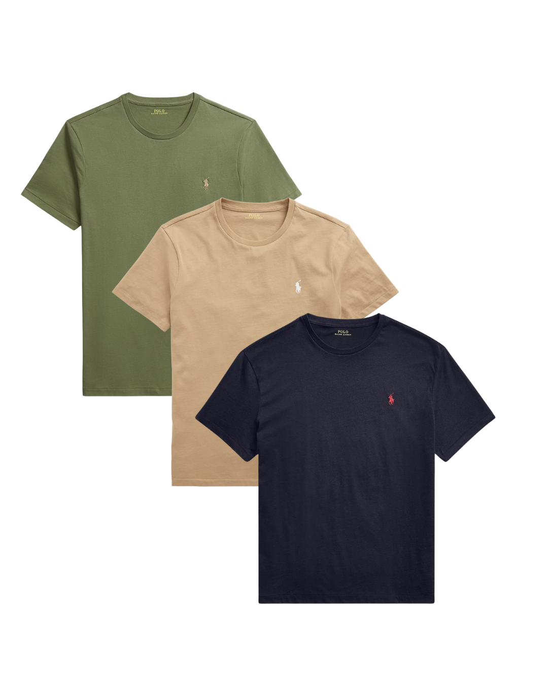 3 - Pack Camisetas Polo Ralph Lauren