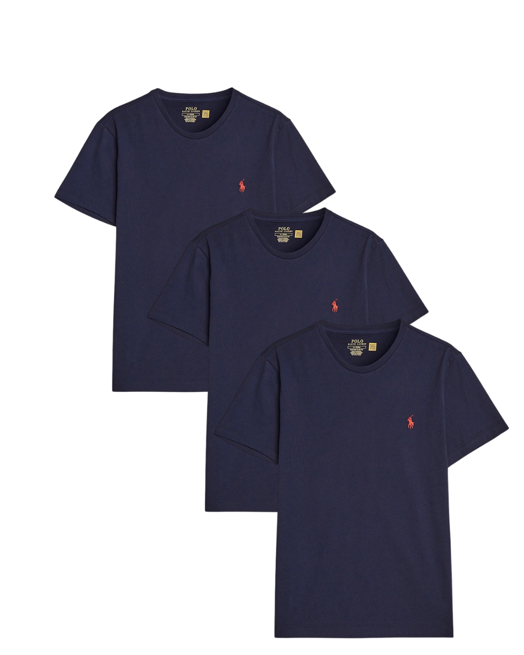 3 - Pack Camisetas Polo Ralph Lauren Azul