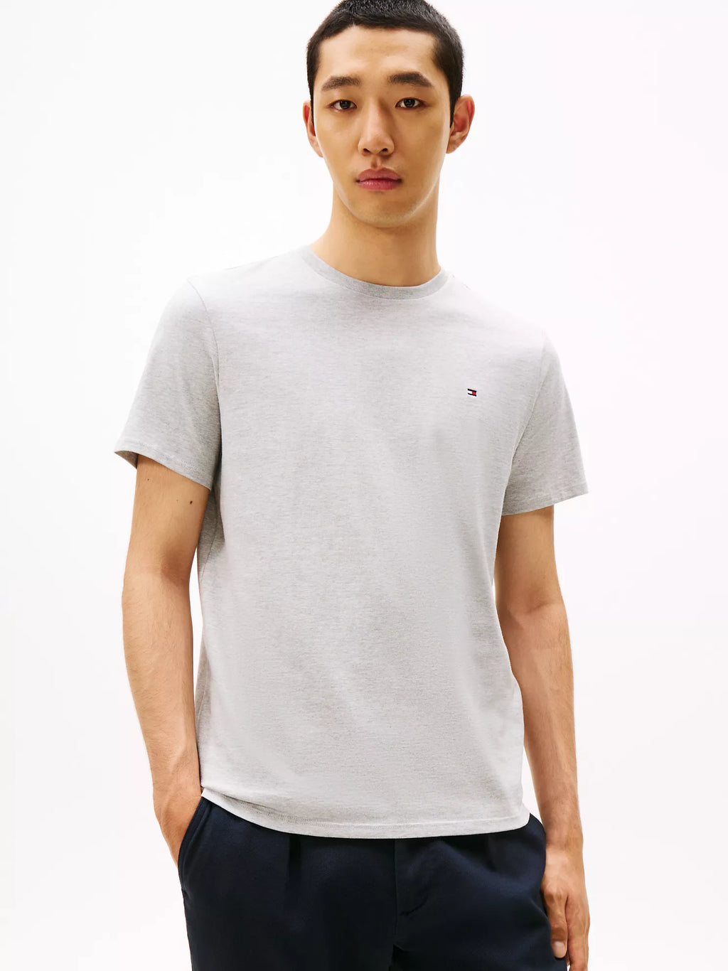 POLO BASICO GRIS TOMMY HILFIGER