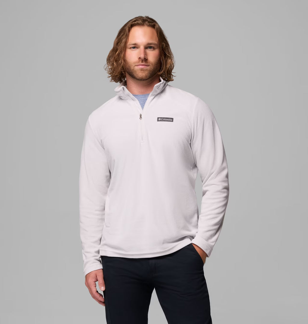 QUARTERZIP COLUMBIA BLANCO