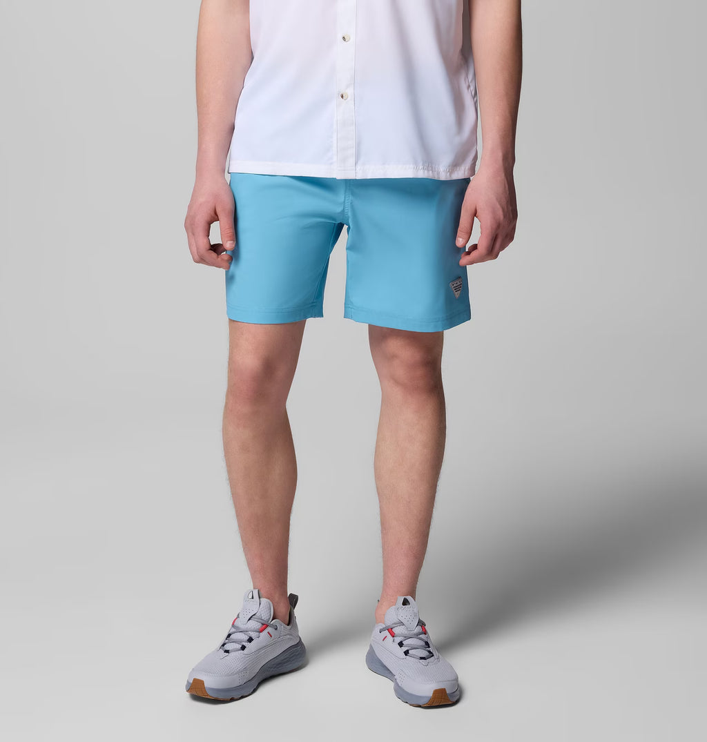ROPA DE BAÑO COLUMBIA PFG CELESTE
