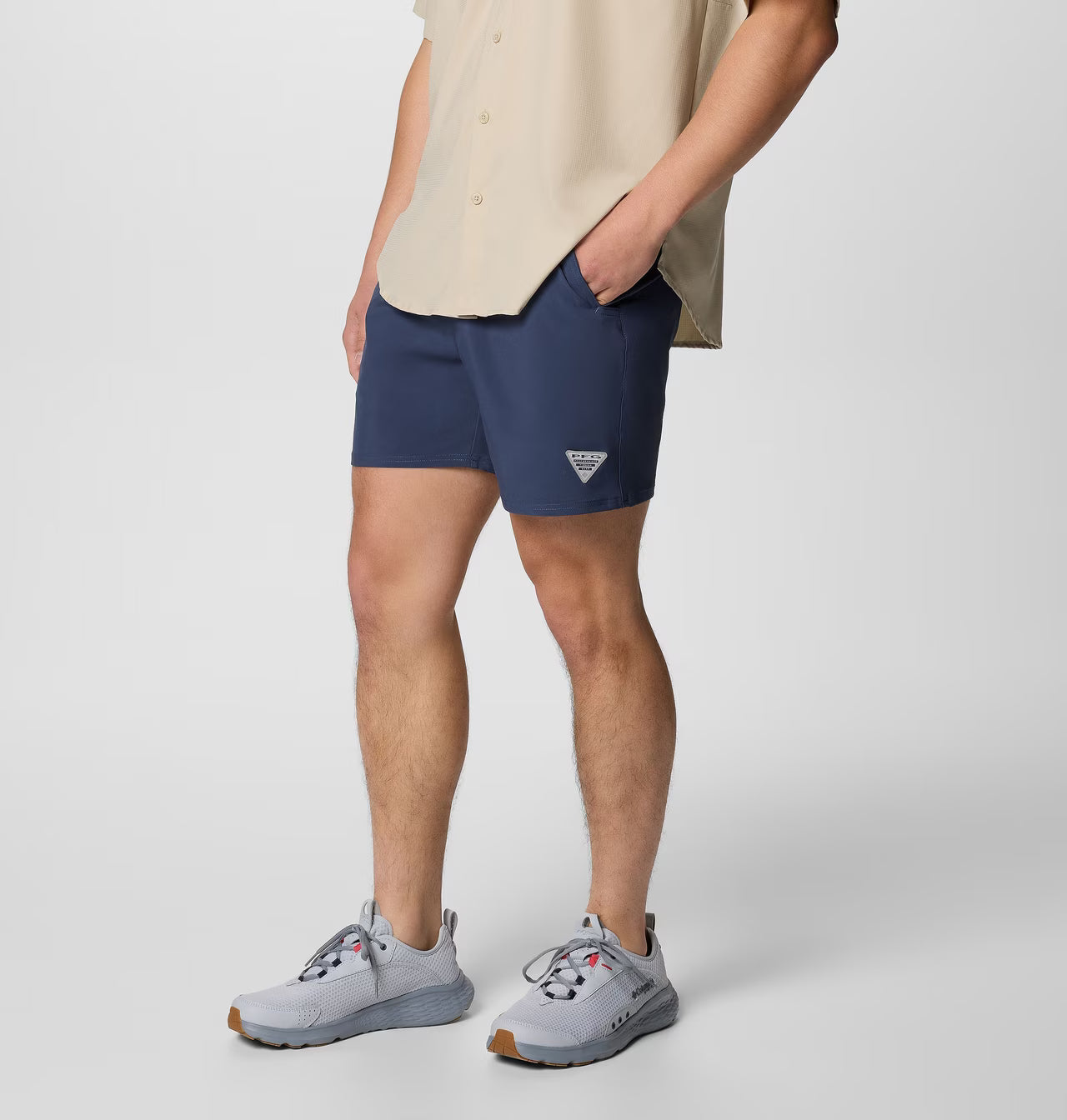 ROPA DE BAÑO COLUMBIA PFG AZUL CLARO