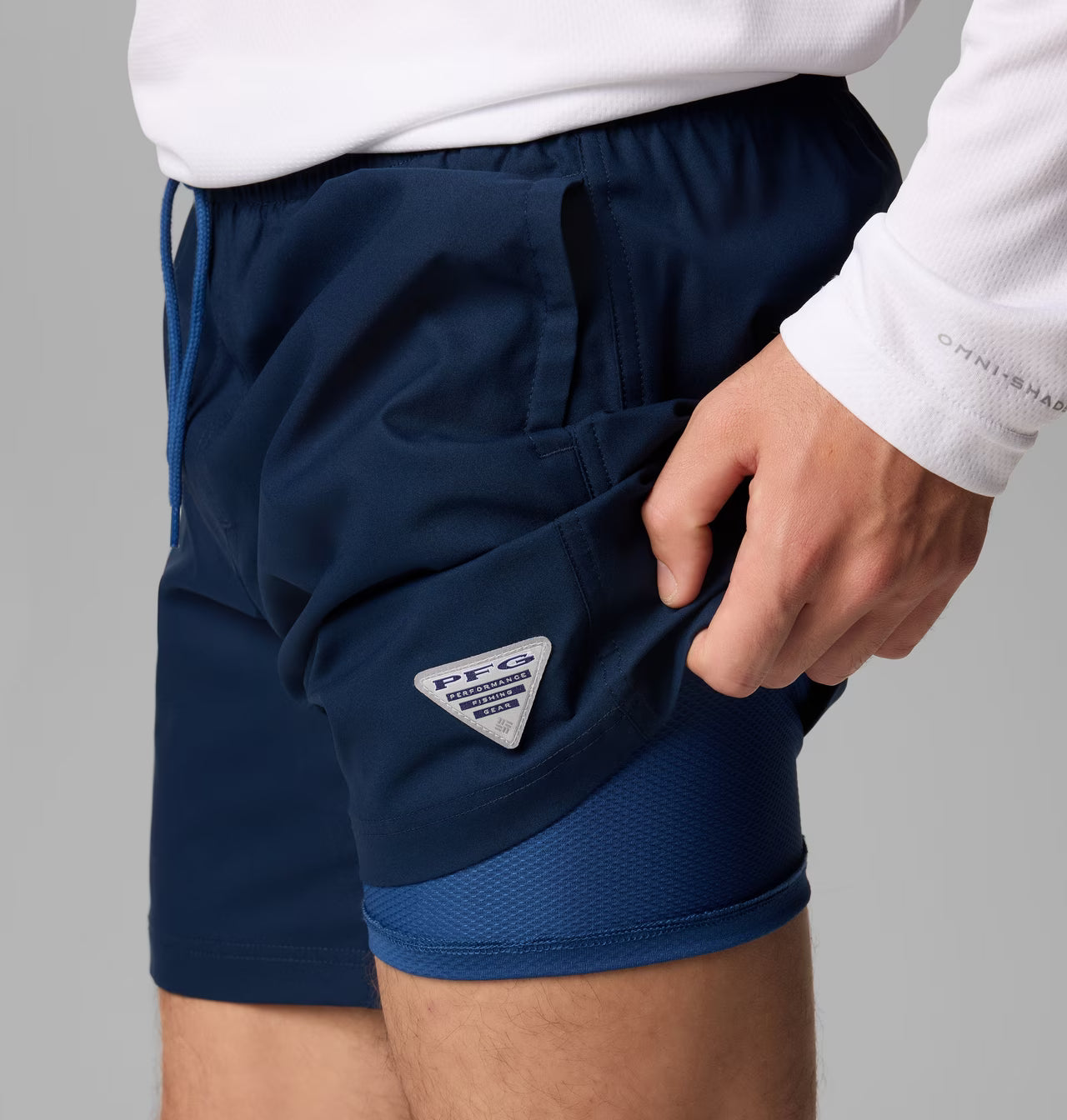 ROPA DE BAÑO COLUMBIA PFG AZUL NOCHE