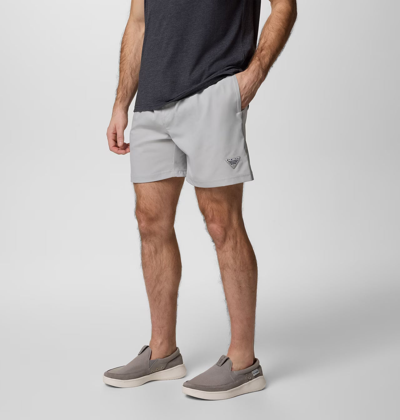 ROPA DE BAÑO COLUMBIA PFG GRIS