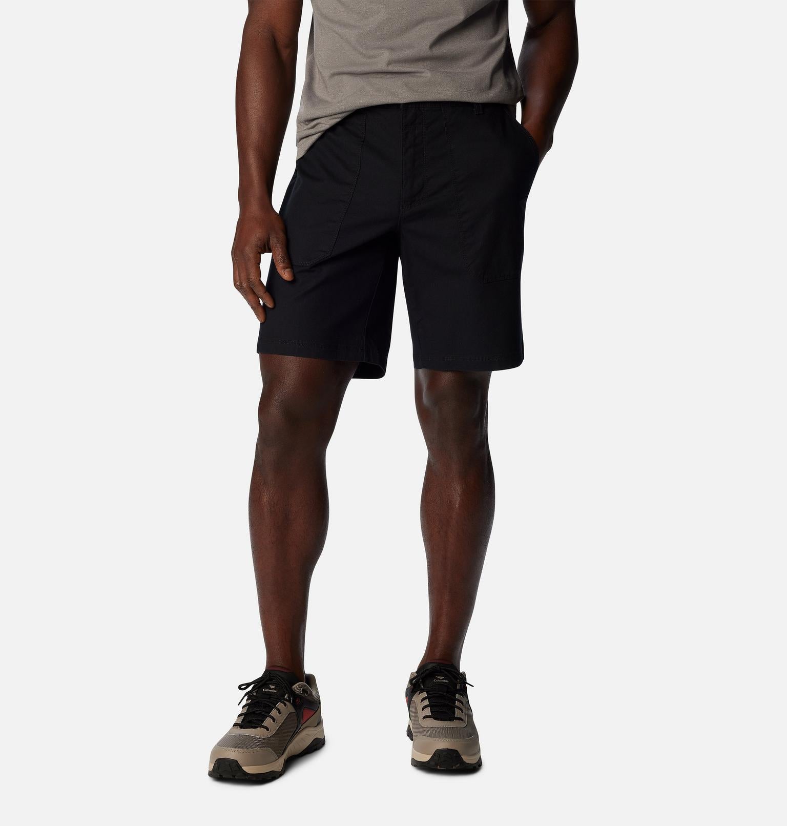 SHORT COLUMBIA NEGRO FLEX ROC