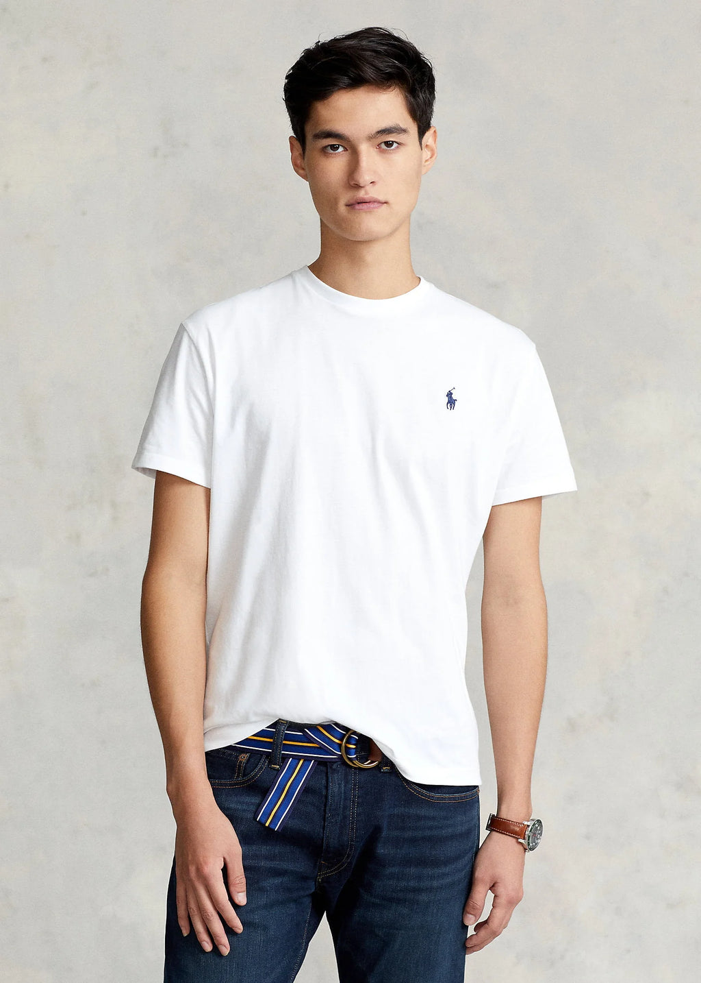 Camiseta Básica Polo Ralph Lauren Blanco