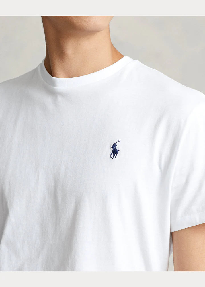 Camiseta Básica Polo Ralph Lauren Blanco