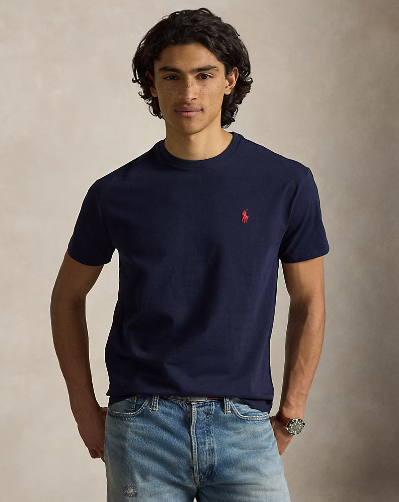 Camiseta Básica Polo Ralph Lauren Azul
